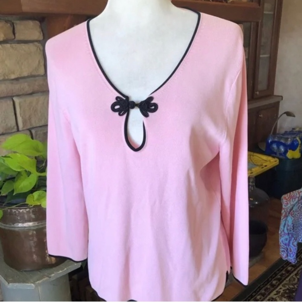 TAG MISSING CALLING IT A LARGE MEASUREMENTS WILL BE IN DESCRIPTION PINK 3/4